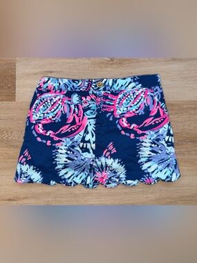 Lilly Pulitzer Girls Indigo Gypsea Skirt